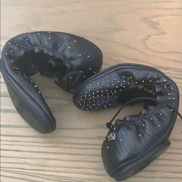 BNWOT Juicy Couture studded ballet flats - Picture 2 of 3